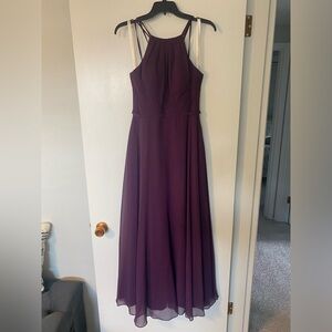 AZAZIE - Grape Melinda Dress - Measurements in Photos